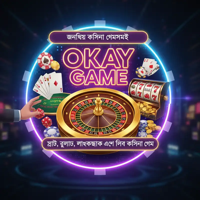 Okay Game ক্যাসিনো গেমের তালিকা ও রিভিও
